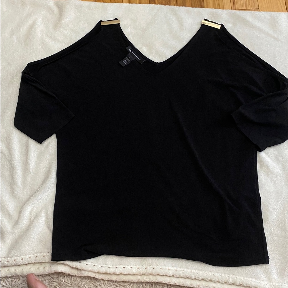 INC International Concepts Black Top